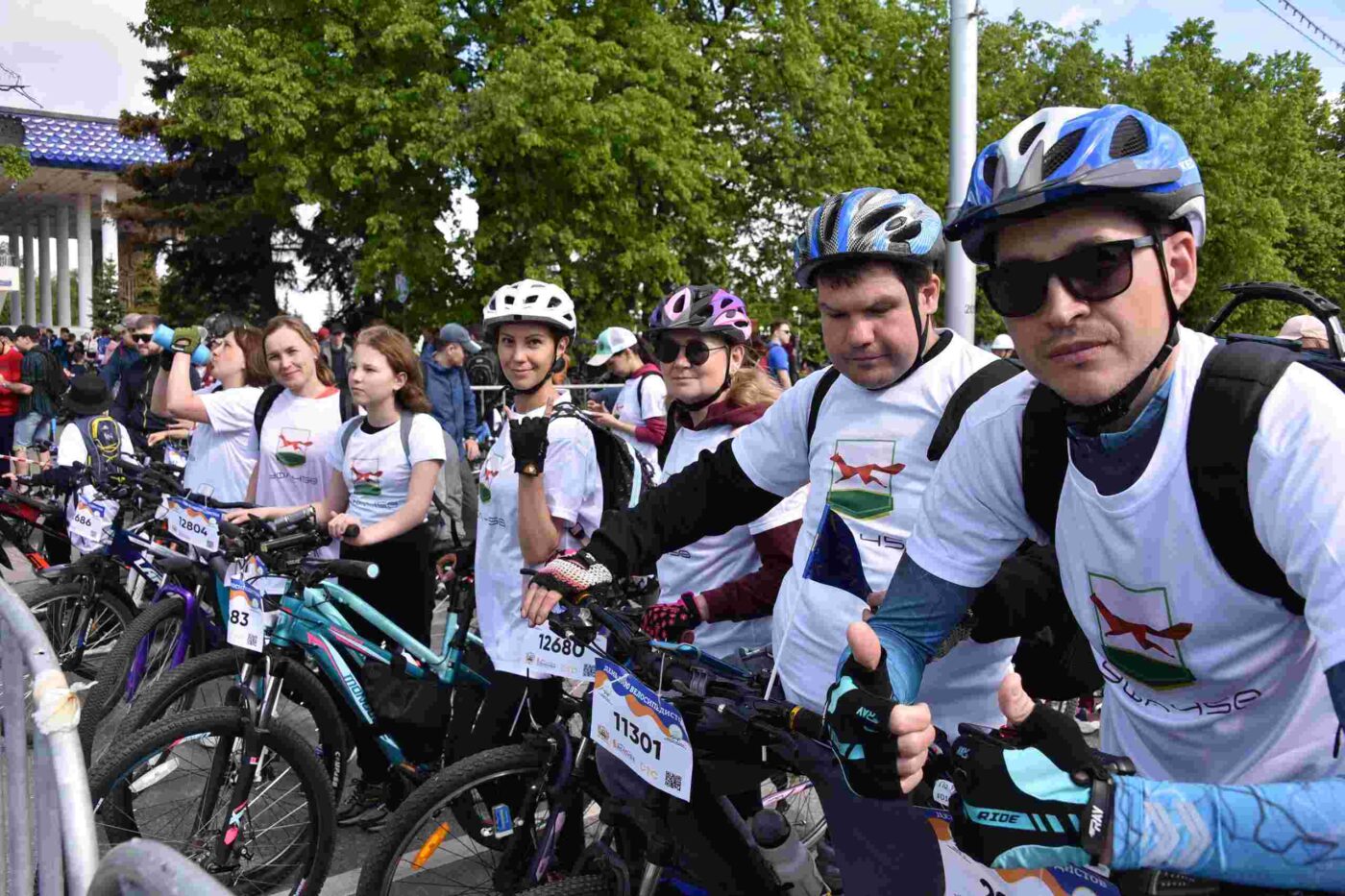 1000 Велосипедистов Салават. День 1000 велосипедистов в городе Салават.