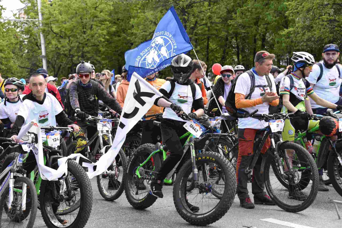 День 1000 велосипедистов в городе Салават. 1000 Велосипедистов Салават.
