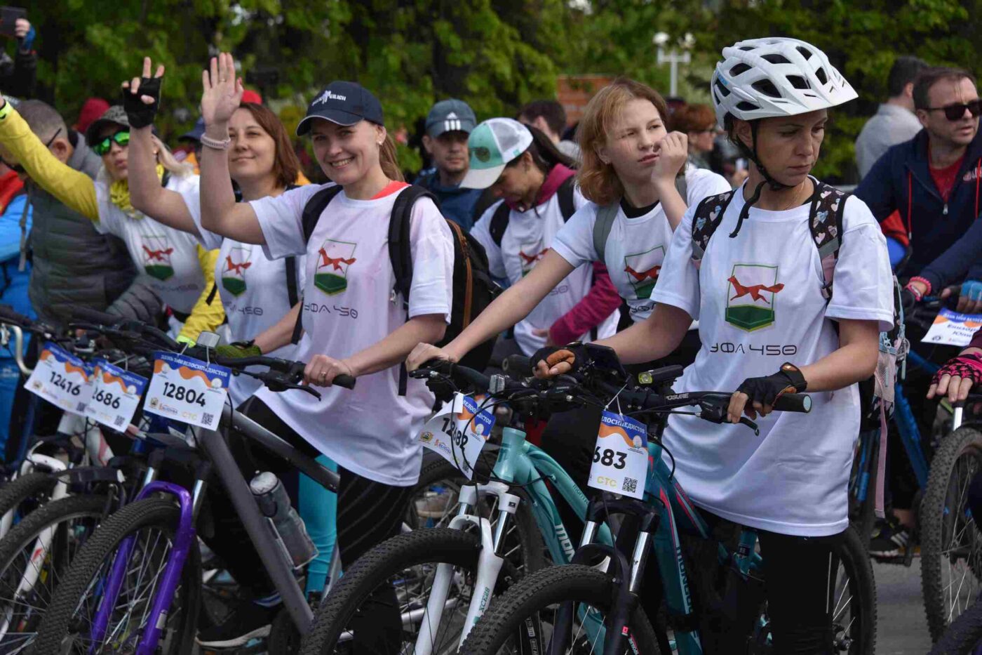 День 1000 велосипедистов в городе Салават. 1000 Велосипедистов Салават.
