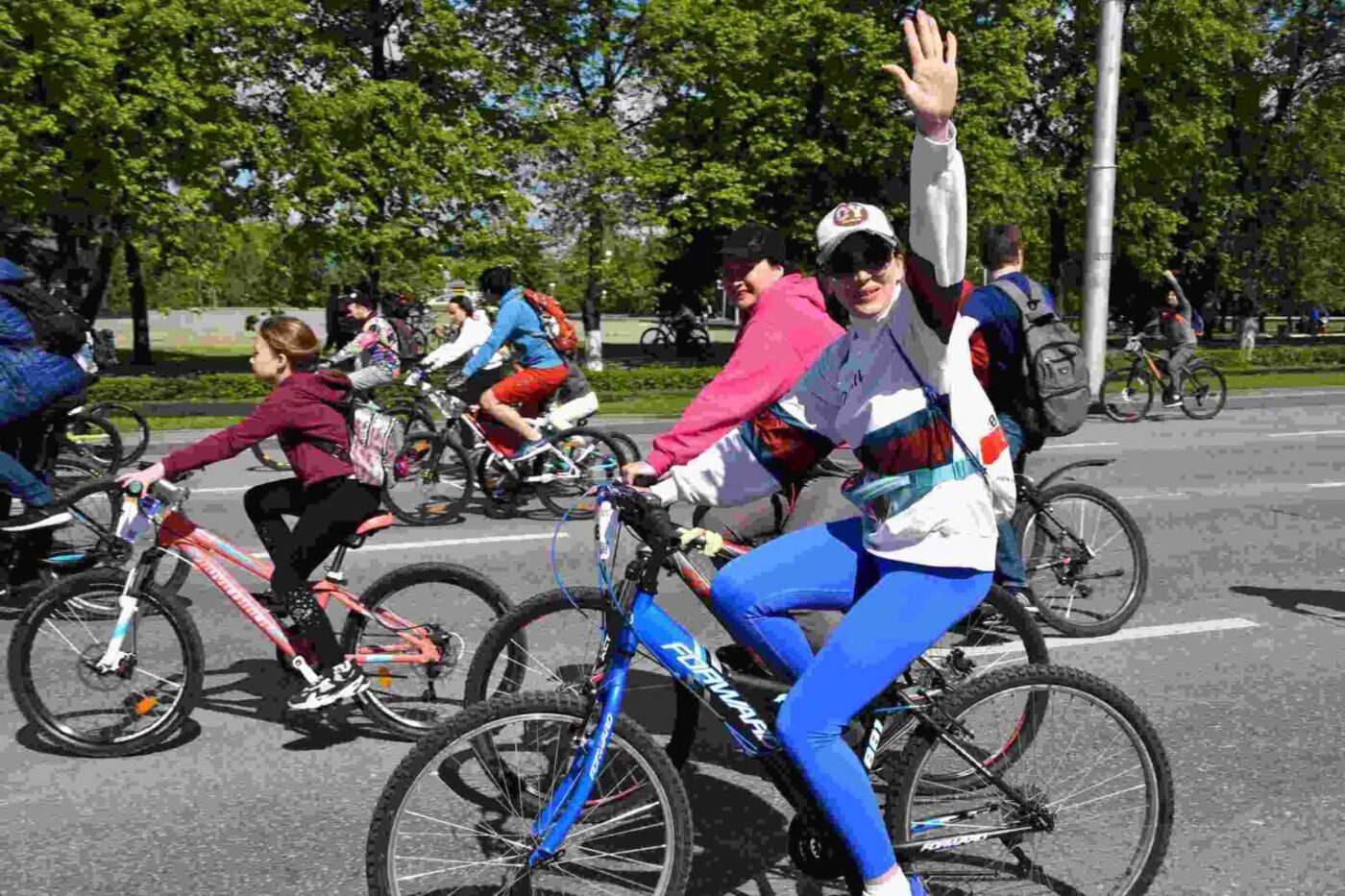 День тысячи велосипедистов Уфа 2022. 1000 Велосипедистов Салават. День 1000 велосипедистов в городе Салават.